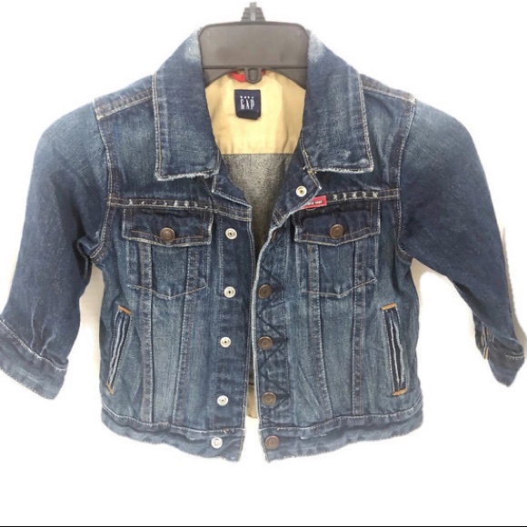 gap distressed denim jacket